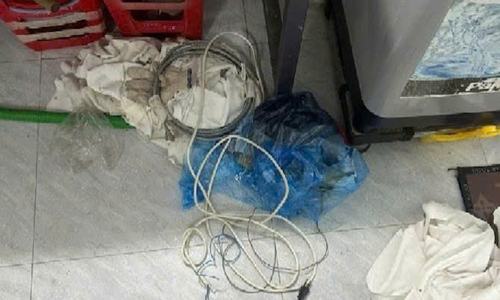 Unusual electrical cord exposes husband's crime