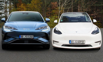 BYD sales surge, Tesla declines