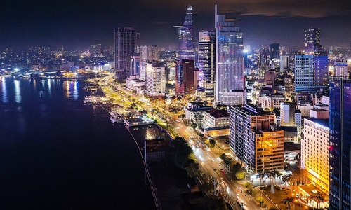 Ho Chi Minh City by night through the lens of Vietnam's largest night marathon