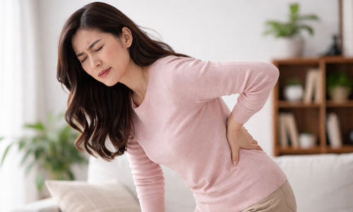 Why do menopausal women experience joint pain?