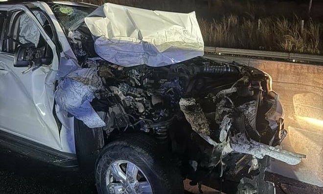 Three consecutive accidents cause congestion on Dau Giay – Phan Thiet expressway