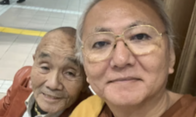 The happiness of a 64-year-old transgender woman