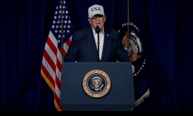 Donald Trump outlines reasons for Iran strike campaign