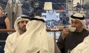 UAE leaders reassure public with coffee trip to Dubai Mall