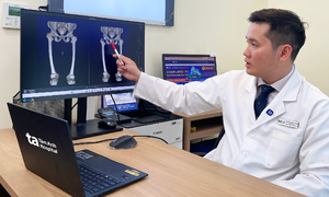 Spine and hip joints fused for over 10 years