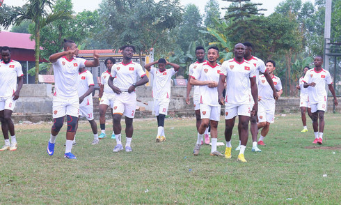 Foreign players stir up village festival tournament