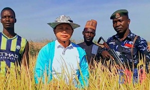 Chinese farmer receives 24/7 police protection