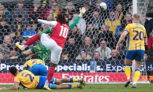 Arsenal secure narrow victory against third-tier club in FA Cup