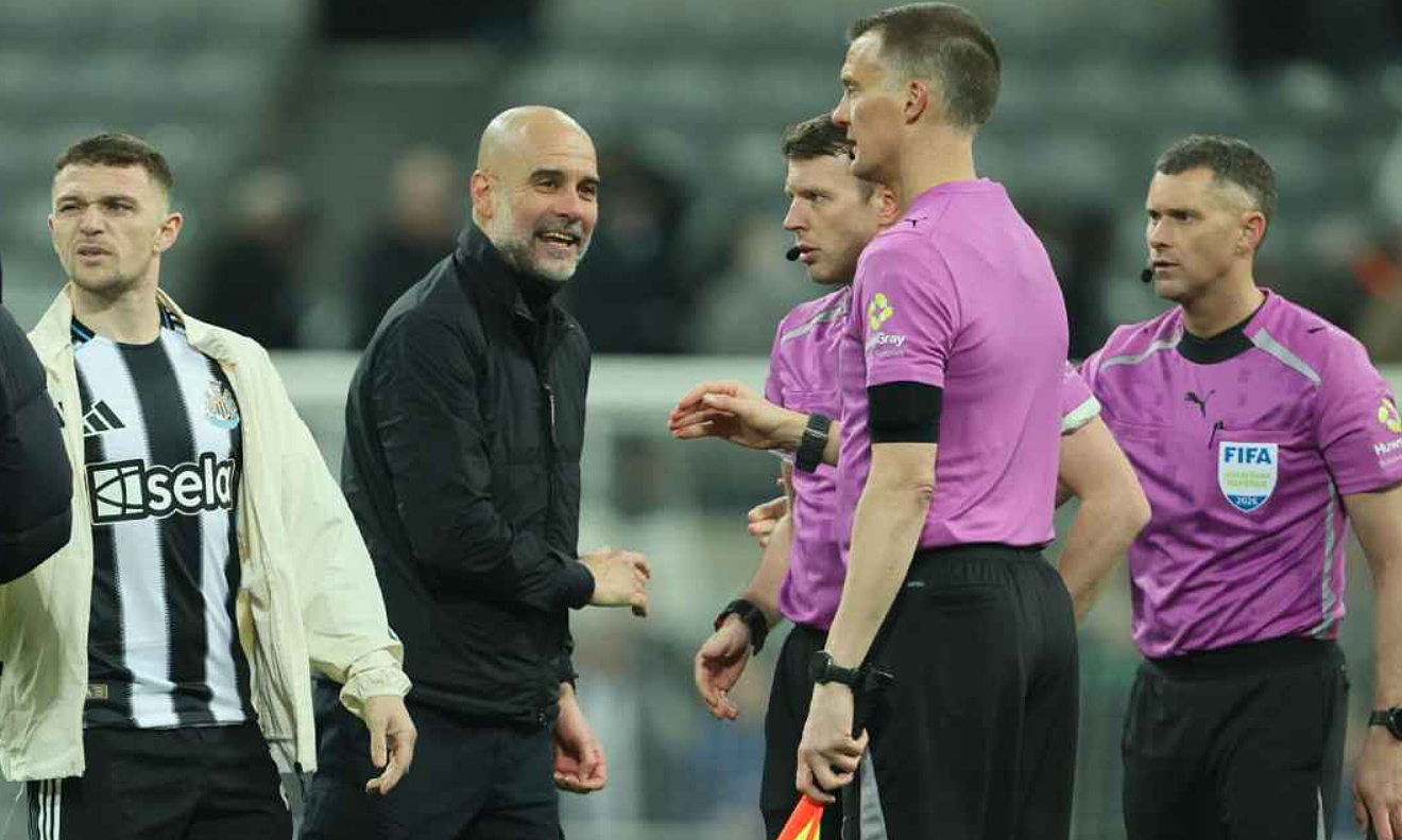 Guardiola faces potential two-match ban for referee reaction