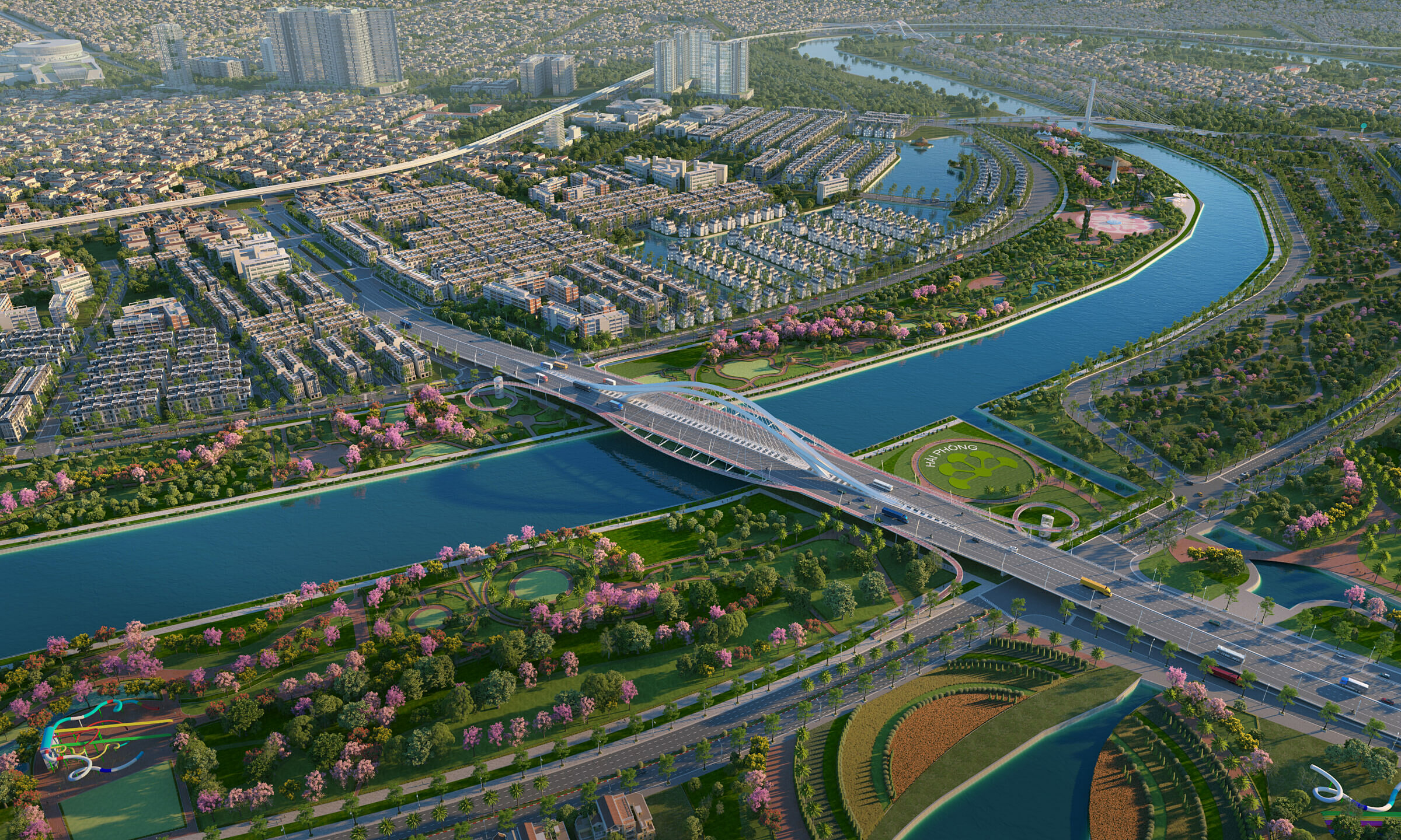 Nearly 3.900 billion VND to fund road connecting to southern Hai Phong