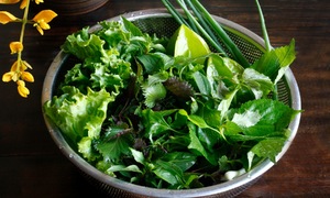 Does soaking vegetables in salt water make them cleaner?