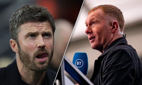 Scholes apologizes to Carrick