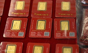 Gold bar price rises to 187 million VND