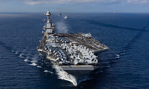 US supercarrier experiences incident while operating near Iran