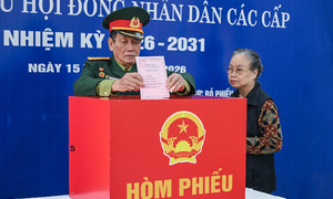 Trial run of voting procedures before election day