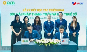 OCB and VNPAY launch online payment, tax submission solution