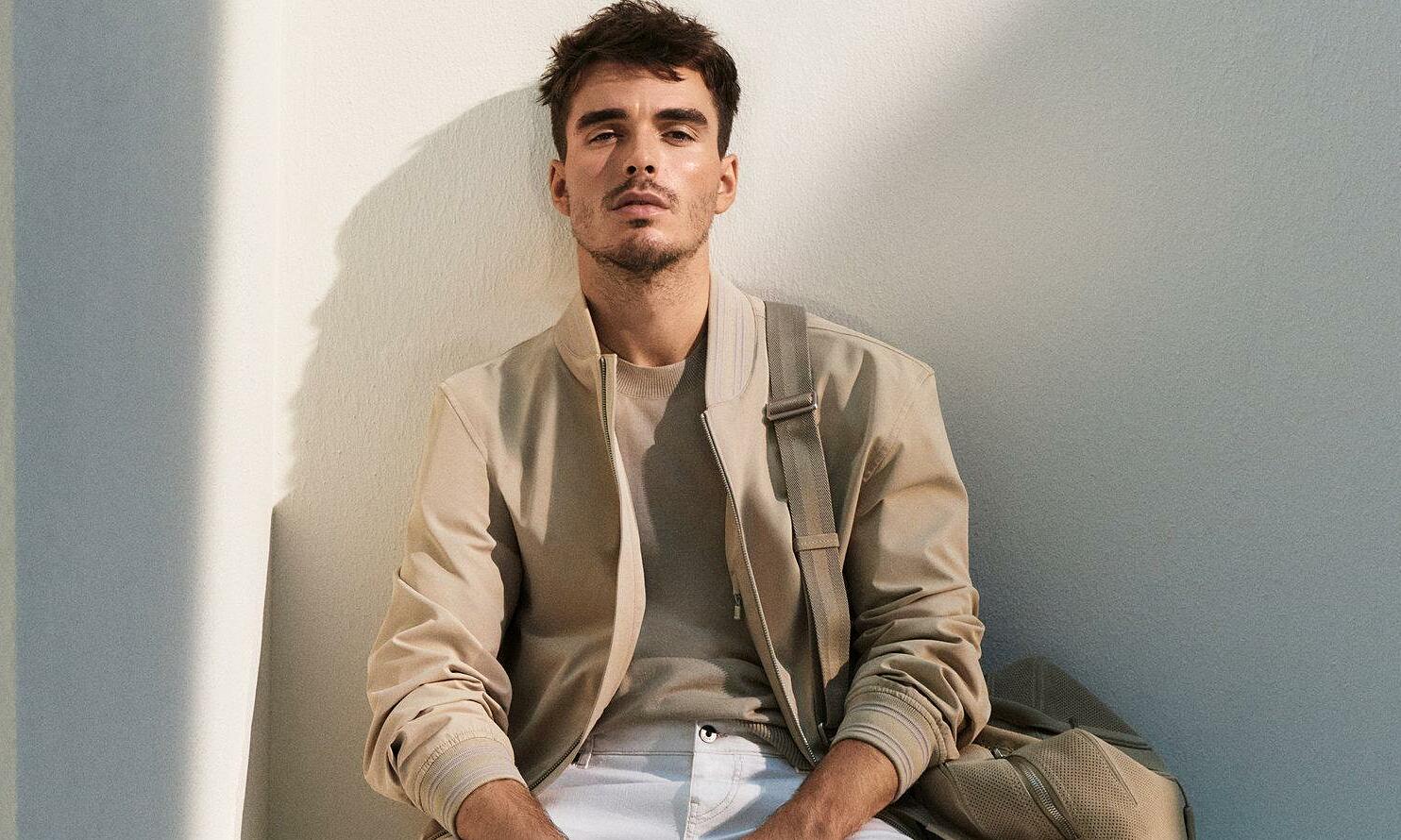 Boss promotes neutral colors in spring-summer attire