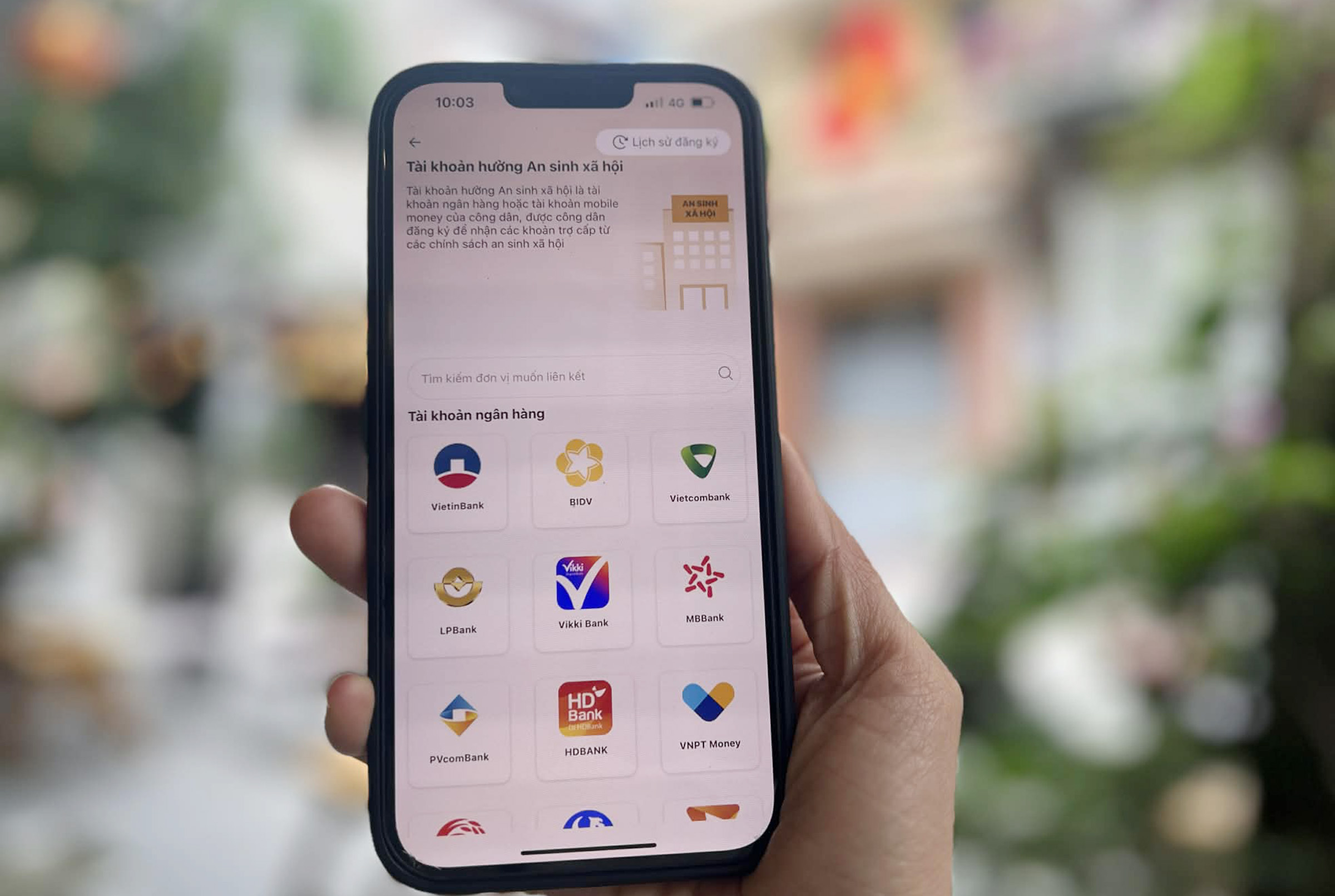 How to integrate social security benefits on VNeID