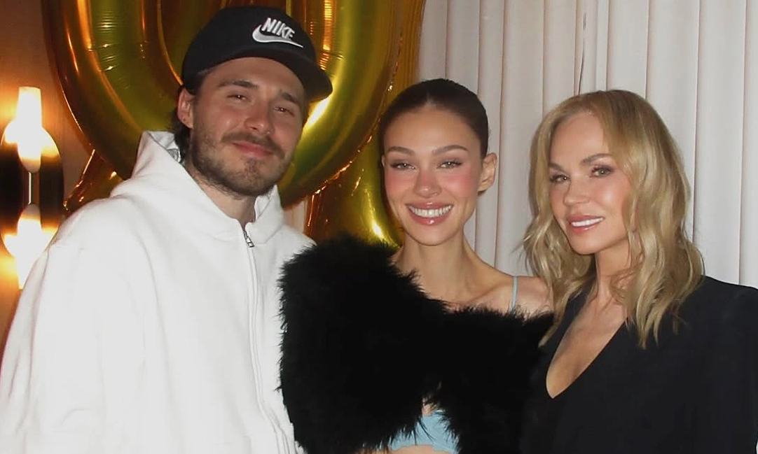 Brooklyn Beckham attends mother-in-law's birthday