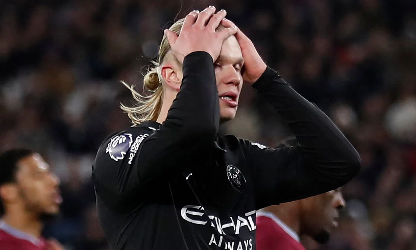 Guardiola: 'Man City needs Haaland to score to compete for the title'