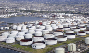 Japan anticipates record oil reserve release