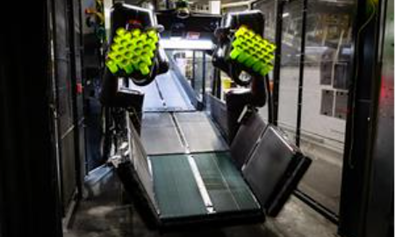 FedEx deploys automated unloading robot