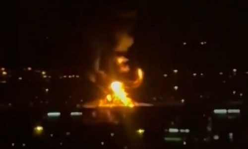 UAV strikes oil tank, Dubai airport closes