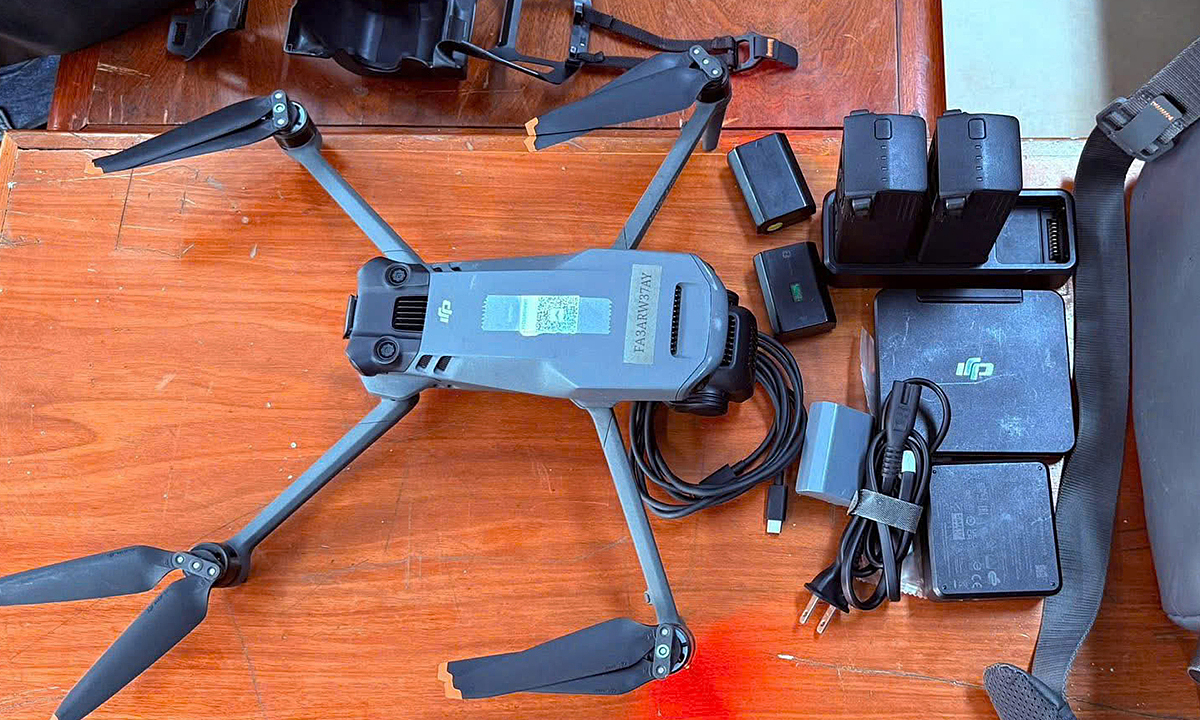 Chinese tourist flies drone illegally in Da Nang