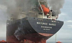 Iran agrees to support Thailand in rescuing crew members trapped on attacked cargo ship