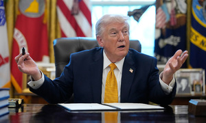 Trump shocked by Iran's retaliatory strikes