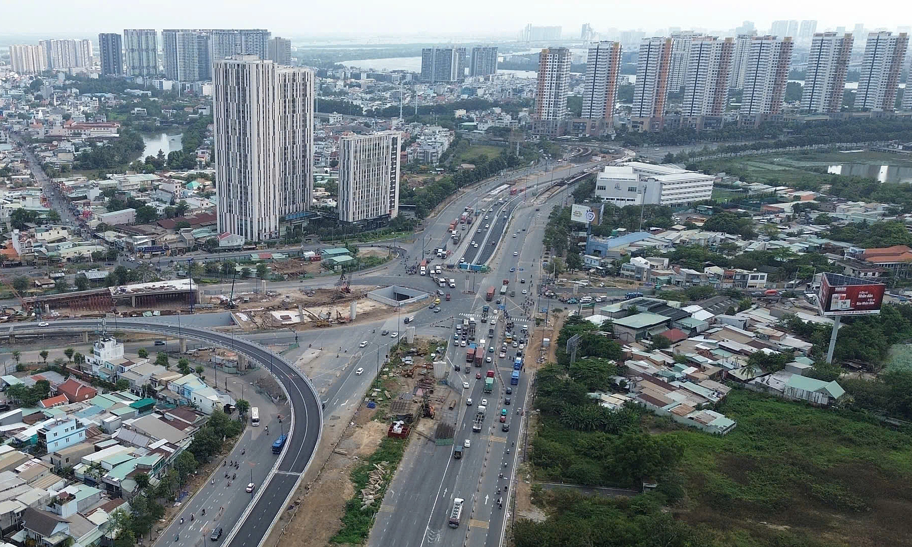 Ho Chi Minh City plans to allocate 1,800 billion VND to resolve An Phu interchange land clearance issues