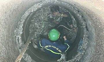 Rescue of 12-year-old boy from 20-meter well
