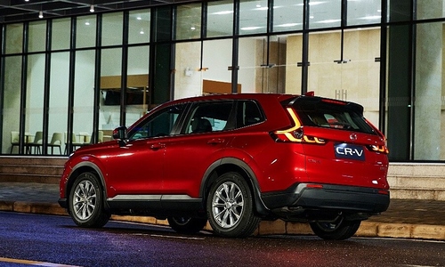 Honda enhances gasoline CR-V with additional features