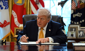 Trump temporarily lifts 'century-old maritime law' to ease Iran conflict impact