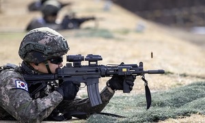 Girl hit by stray bullet from South Korean military firing range