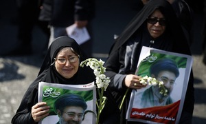 Iranians bid farewell to the nation's 'security mastermind'