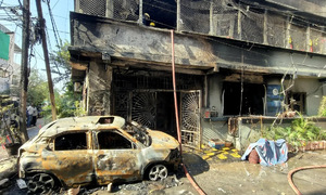 Electric car catches fire while charging, 8 family members die