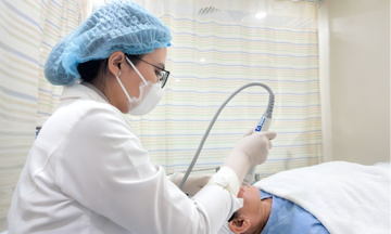 Severe pitted scars from acne