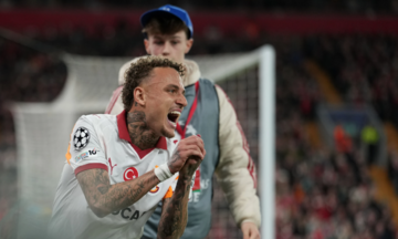 Galatasaray forward severs fingertip in loss to Liverpool