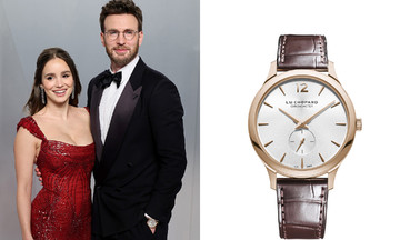 Classic watches and diamond jewelry showcased at the Oscars