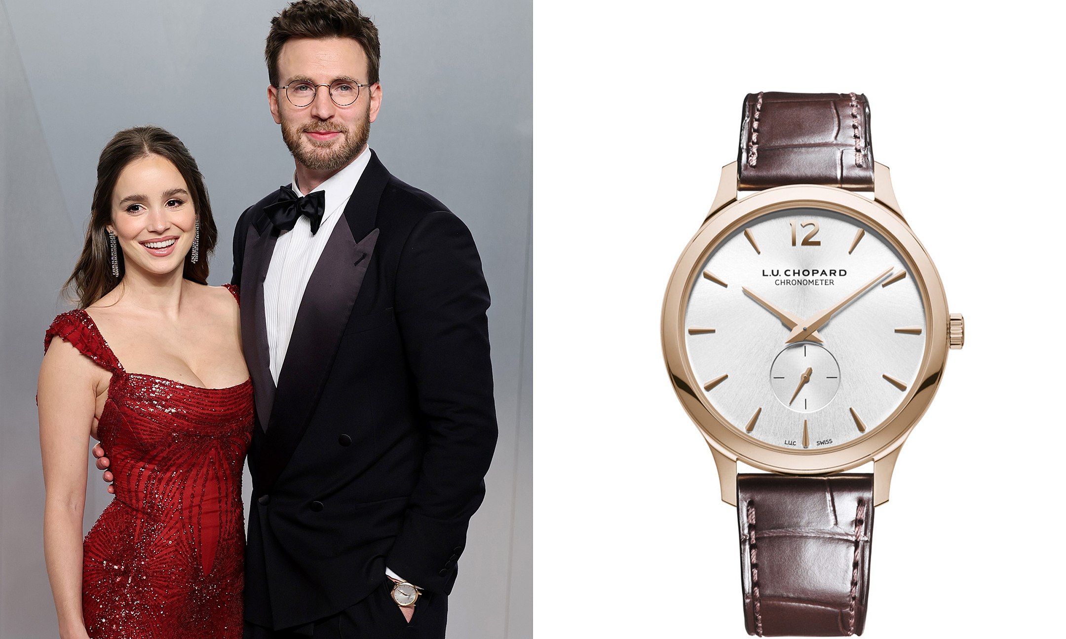 Classic watches and diamond jewelry showcased at the Oscars