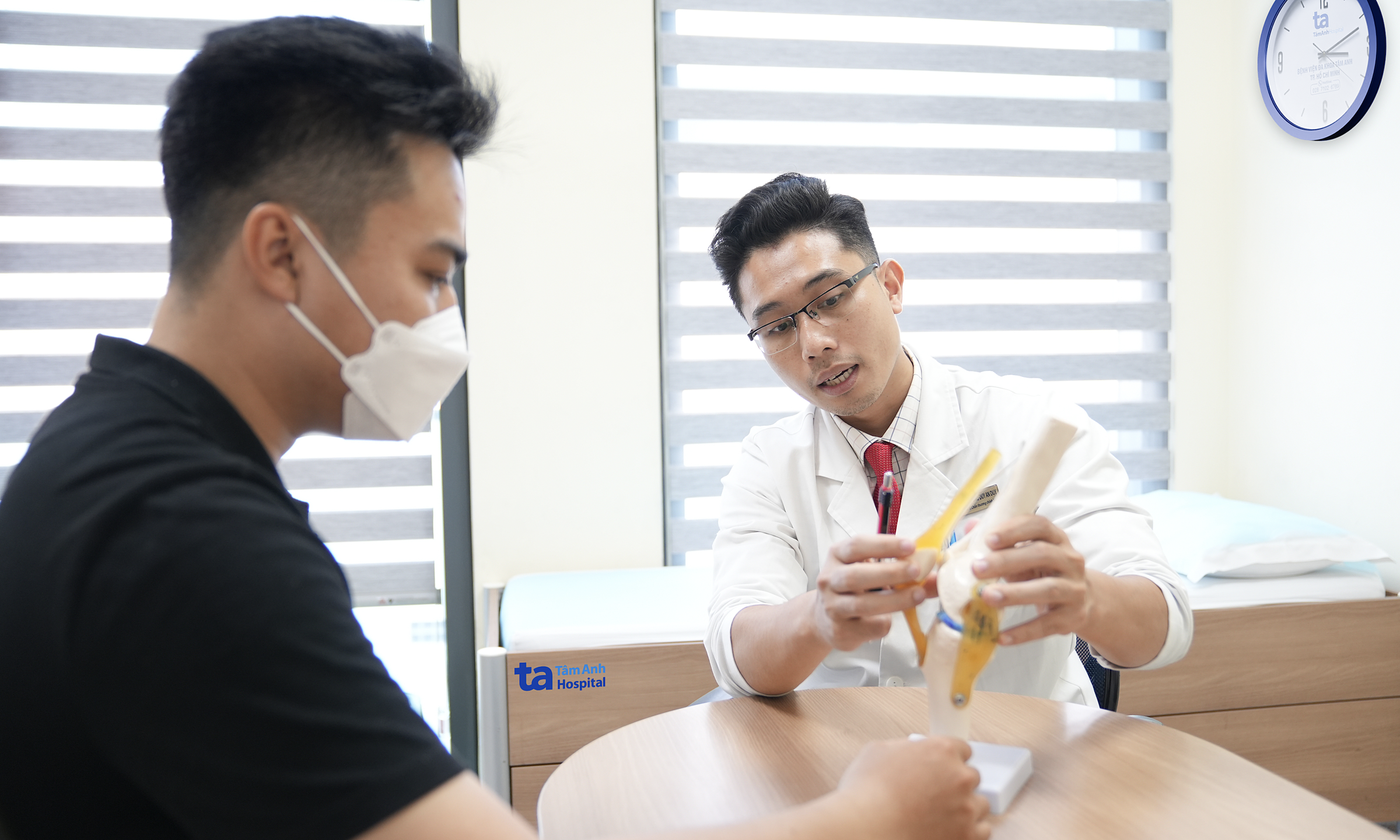 What happens when the meniscus tears?