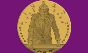 Us to mint gold coin featuring Trump