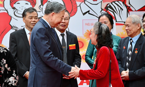 Announcement of 500 elected National Assembly delegates for the 16th term