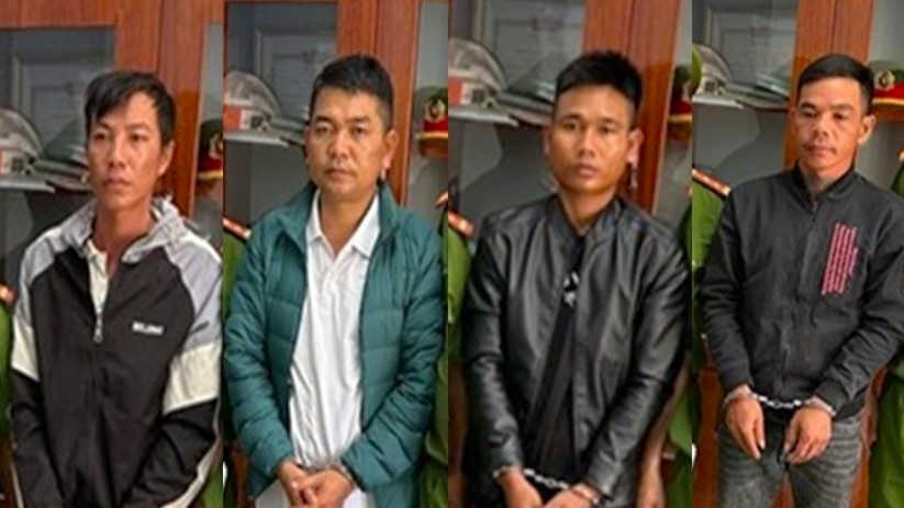 Four arrested after traffic collision leads to brawl