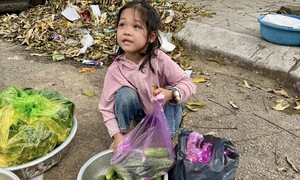 A 240 million dong miracle for orphaned vegetable seller