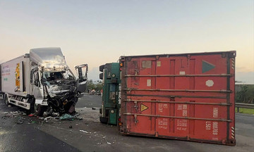 Multi-vehicle accident on national highway, one dead