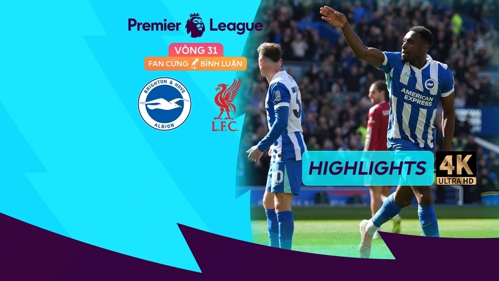 Brighton 2-1 Liverpool