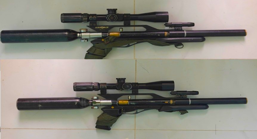 Two men prosecuted for air gun possession