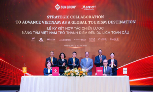 Sun Group partners Marriott International to develop luxury hotel chain